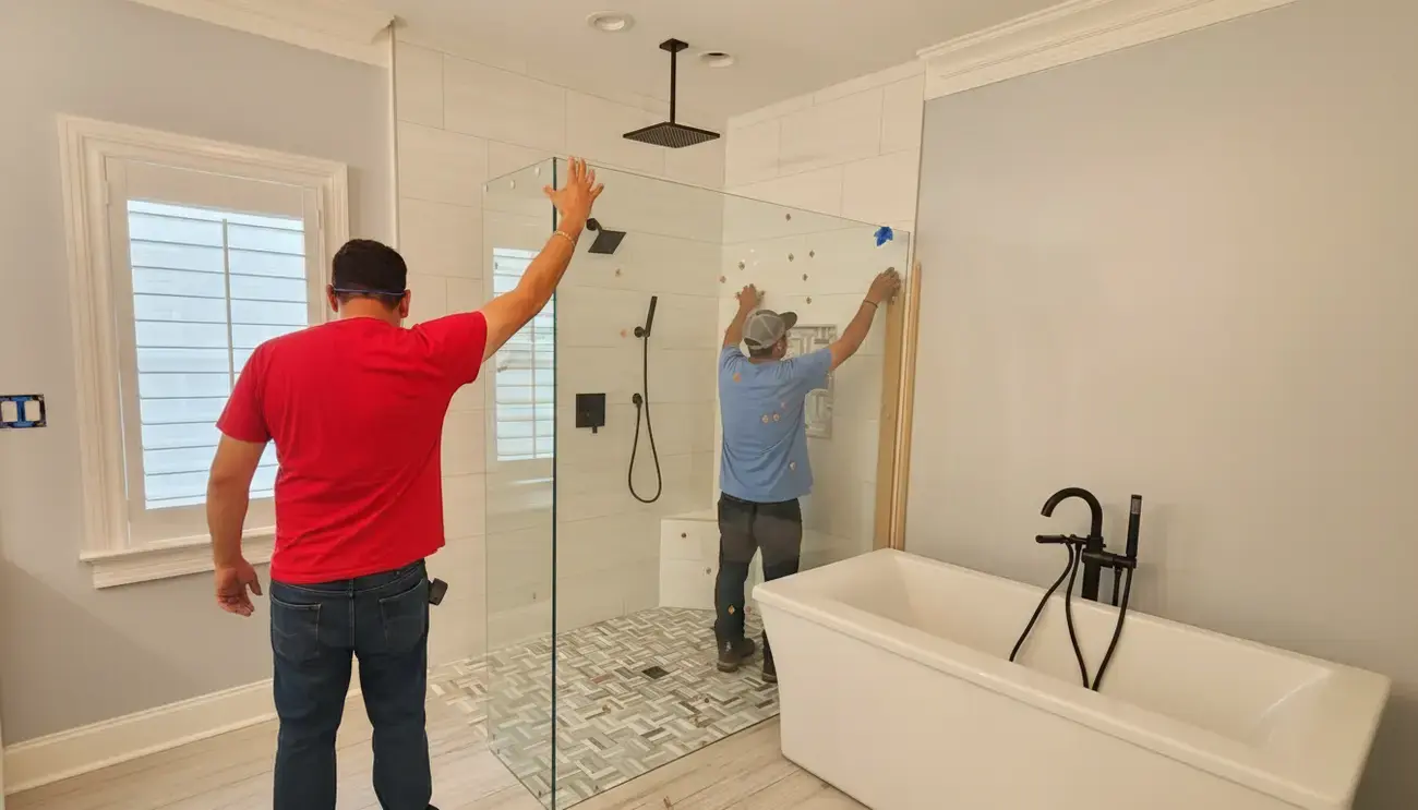 Image 4 Frameless Shower Glass